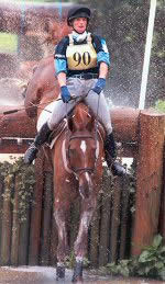 Sophie eventing at Bramham