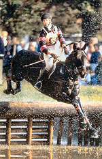 Sophie on 'Two's Company II' at Chatsworth International Horse Trials